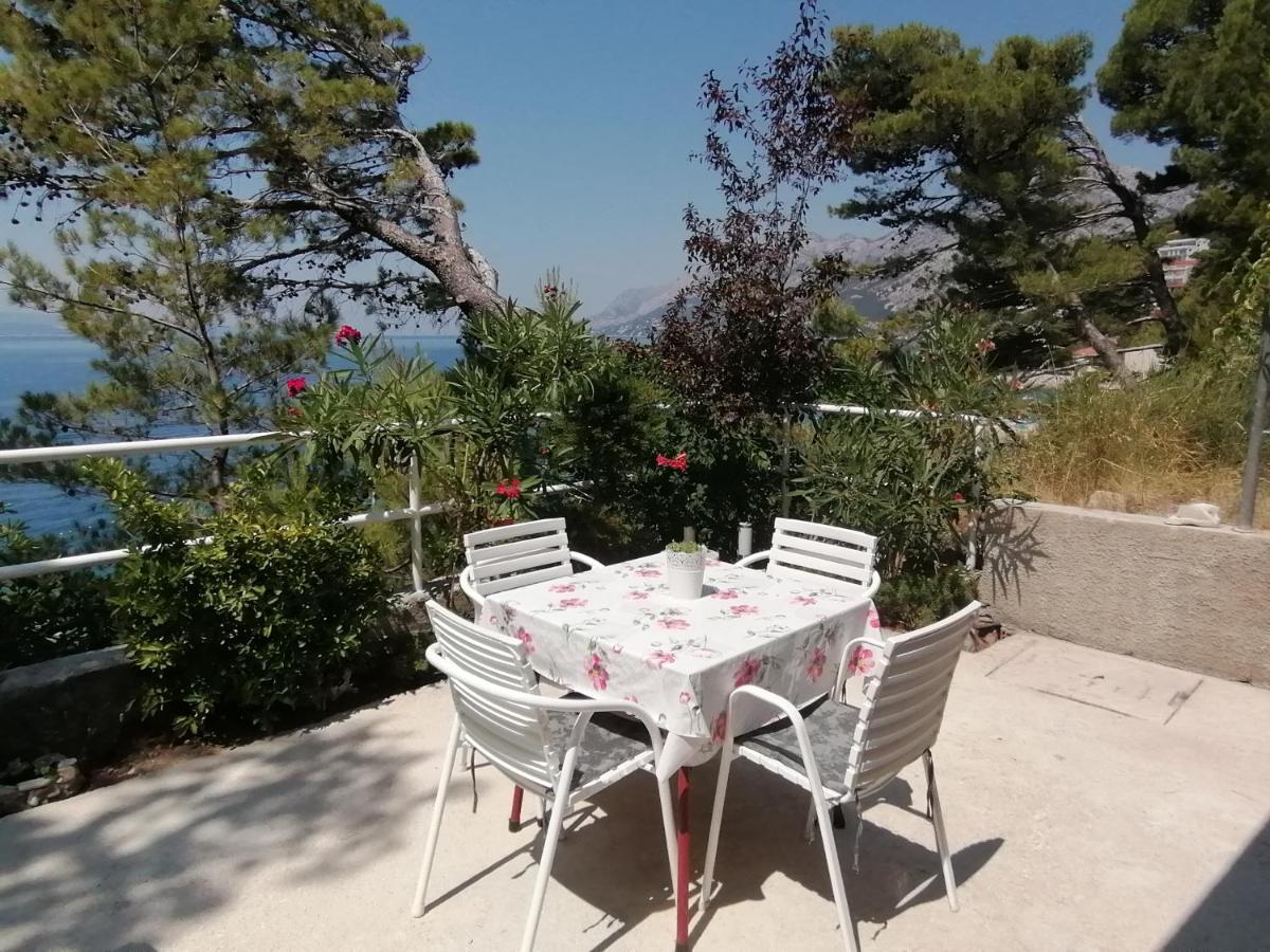 Apartmani Mares - 20 M From The Beach Brela Luaran gambar